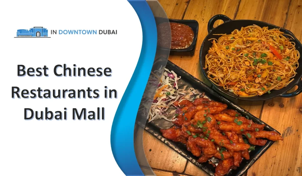Best Chinese restaurants in Dubai Mall with noodles and spicy chicken dishes