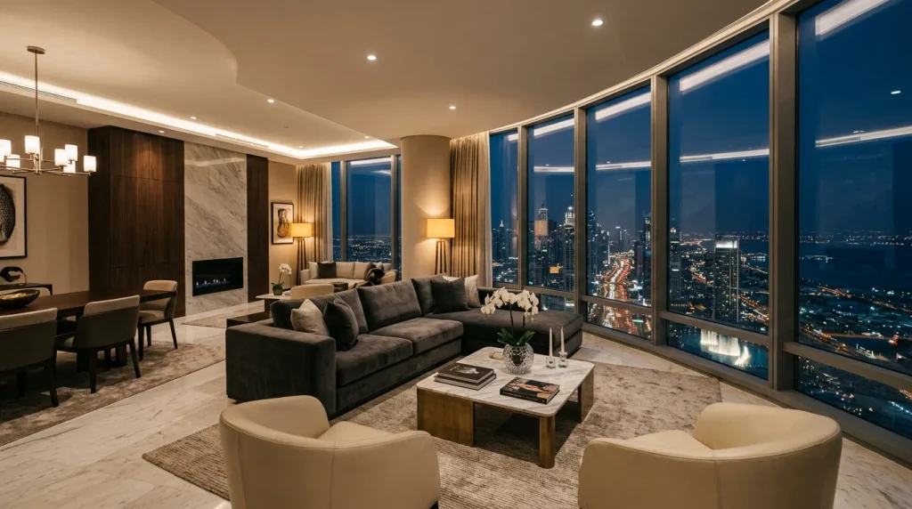 Luxury private residence on Burj Khalifa Floors 19 to 37